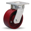 Hamilton S-52K-5MB Standard Duty Kingpinless Swivel Caster with 5" x 2" Metal Wheel & 1/2" Sealed Precision Ball Bearing Hamilton