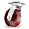 S-52K-6MB Hamilton Standard Duty Kingpinless Swivel Caster - 6"x2" Metal Wheel with 1/2" Sealed Precision Ball Bearing Hamilton