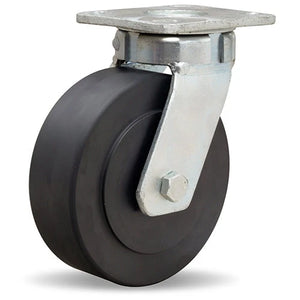 Hamilton S-52K-6NYB 6" x 2" Nylast Swivel Kingpinless Caster