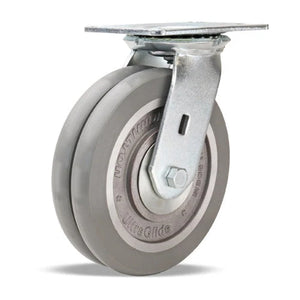 Hamilton S-628-SWC95 8" x 2" Polyurethane Swivel Caster – 2400 lb