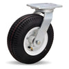 Hamilton S-7111-PRB Cush-N-Aire 10-inch Zinc Plated Swivel Caster with Pneumatic Tire & 3/4" Precision Ball Bearing - Industrial Mobility Solution Hamilton