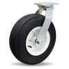 Hamilton S-7112-PRB 12-inch Zinc Plated Cush-N-Aire Swivel Caster with Precision Ball Bearing for Industrial Use Hamilton