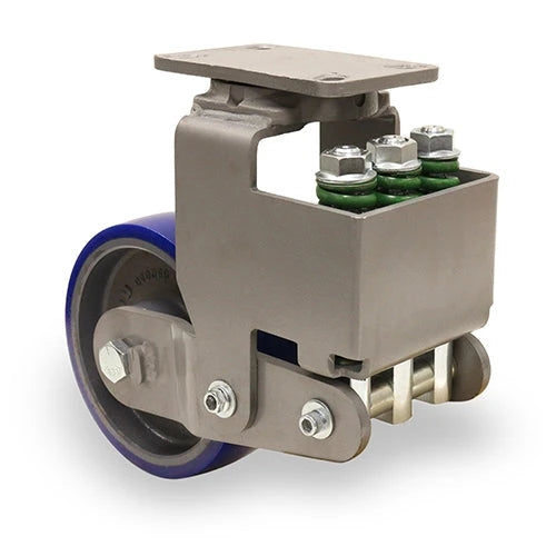 2775 lbs Load Capacity 12" Ergo-Glide Wheel - Hamilton Aerospace S-AEZFFM-12SPB Spinfinity Swivel Caster with Sealed Precision Bearings Hamilton