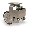 Hamilton Aerospace Forge Master Swivel Caster: 10" UltraGlide XC Twin Wheel, 75D Tread on Aluminum - Aerospace-Grade Precision Bearings Hamilton