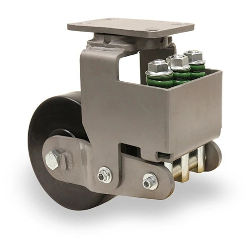 Hamilton Aerospace S-AEZFFM-63PH Spinfinity Swivel Caster - 6" x 3" Plastex Phenolic Wheel with 1" Roller Bearing - Heavy-Duty Aerospace-Grade Hamilton