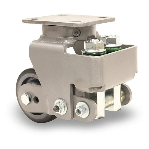 Hamilton Aerospace S-AEZFHS-4DB70-1 Heavy Service Swivel Caster - 4" x 2" Duralast XC Polyurethane Wheel - Ideal for High-Demand Aerospace Applications Hamilton