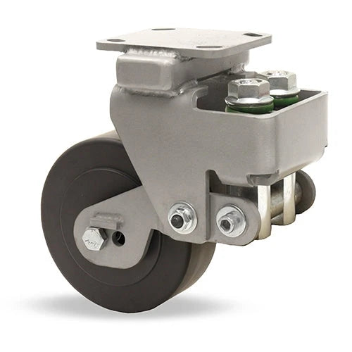 Hamilton Aerospace 5" Swivel Caster - S-AEZFHS-5NYB-1 Spring Loaded Heavy Service with Nylast Wheel & Precision Bearings Hamilton