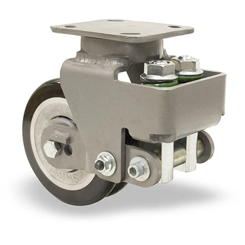 Hamilton Aerospace Heavy Service Swivel Caster S-AEZFHS-6SWC75D-2 - 6" x 2" UltraGlide XC Twin Wheel with Aluminum Core - Premium Aerospace Caster Technology Hamilton