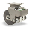 Hamilton Aerospace 8" x 2" Spring Loaded Swivel Caster - S-AEZFHS-8NYB-1 with Nylast Wheel & 1/2" Precision Bearings Hamilton