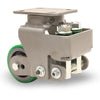 Hamilton Aerospace 4" Swivel Caster - Spring Loaded Spinfinity (WH) - Duralast Polyurethane on Cast Iron - 1/2" Sealed Precision Bearings Hamilton