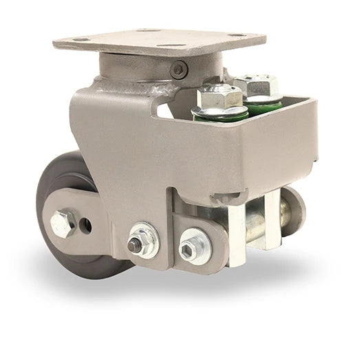 Hamilton Aerospace 4" x 2" Nylast Wheel - Spring Loaded Spinfinity (WH) Swivel Caster with 1/2" Sealed Precision Ball Bearings Hamilton