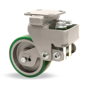 Hamilton 5" x 2" Duralast Polyurethane Swivel Spring Loaded Caster – 1200 lb
