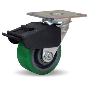 Hamilton S-BC-4DB 4" x 2" Duralast Swivel Caster with Brake – 850 lb