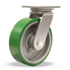 Hamilton Champion Swivel Caster with 10" x 3" Duralast® Polyurethane (95A) on Cast Iron Wheel with 3/4" Sealed Precision Ball Bearings CasterHQ