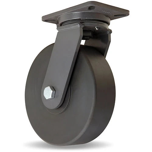 Hamilton Champion Swivel Caster with 10" x 3" Nylast™ High Performance Cast Nylon Wheel with 3/4" Sealed Precision Ball Bearings Hamilton