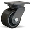 Hamilton Champion Swivel Caster with 6" x 3" Duralast XC® Polyurethane (70D) on Cast Iron Wheel with 3/4" Sealed Precision Ball Bearings CasterHQ