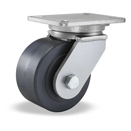 Hamilton Champion Swivel Caster with 6" x 3" Nylast™ High Performance Cast Nylon Wheel with 3/4" Sealed Precision Ball Bearings CasterHQ
