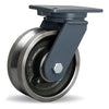 S-CH-83FVH Hamilton Champion 8"x3" Forged Steel V-Grooved Swivel Caster | Industrial Roller Bearing Wheel for Enhanced Mobility Hamilton