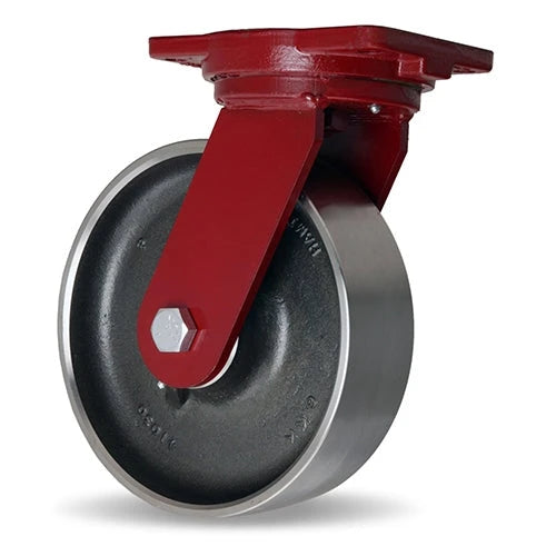 Hamilton Extra Heavy Duty Swivel Caster with 10" x 3" Forged Steel Wheel with 3/4" Sealed Precision Ball Bearing Hamilton