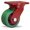 Hamilton Extra Heavy Duty Swivel Caster with 6" x 3" Duralast® Polyurethane (95A) on Cast Iron Wheel with 3/4" Sealed Precision Ball Bearings CasterHQ