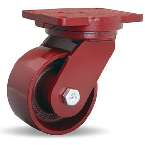 Hamilton S-EHD-63MB 6" x 3" Metal Swivel Sealed Caster – 5000 lb