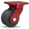 Hamilton Extra Heavy Duty Swivel Caster with 6" x 3" Nylast™ High Performance Cast Nylon Wheel with 3/4" Sealed Precision Ball Bearings CasterHQ
