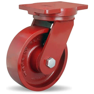 Hamilton S-EHD-8MH 8" x 2 1/2" Metal Swivel Caster – 5000 lb