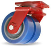 Hamilton S-EHD2-63EGB 6" x 3" Poly Dual Wheel Swivel Caster – 4,400 lb | CasterHQ