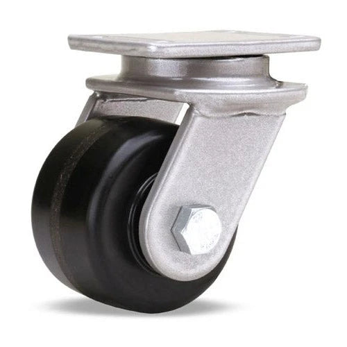 S-EN-3P Hamilton Endurance Swivel Caster - 3 1/4" x 2" Plastex Phenolic Wheel with 3/4" Straight Roller Bearing for Industrial Mobility Hamilton