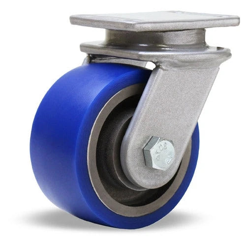 S-EN-4SPB Hamilton Endurance Swivel Caster with Ergo-Glide Polyurethane Wheel - Durable, Efficient, and High-Performance Industrial Caster Hamilton