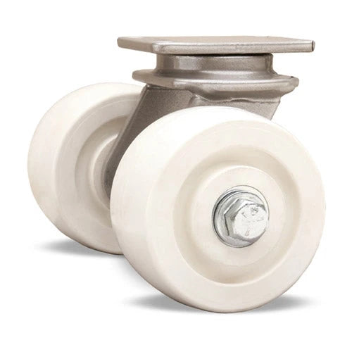 Hamilton Endurance S-EN2-4AZ Dual Wheel Swivel Caster – 4" x 2" Aqualite Wheels with 3/4" Delrin Bearing Hamilton