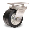 S-ENS-35SWF70D Hamilton Swivel Caster: 3 1/2" UltraGlide Twin Wheel with Sealed Bearings - Industrial Grade Stainless Steel Hamilton