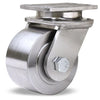 S-ENS-4SB Hamilton Endurance Stainless Steel Swivel Caster - 4" x 2" Wheel with Precision Bearings - Corrosion Resistant for Industrial Use Hamilton