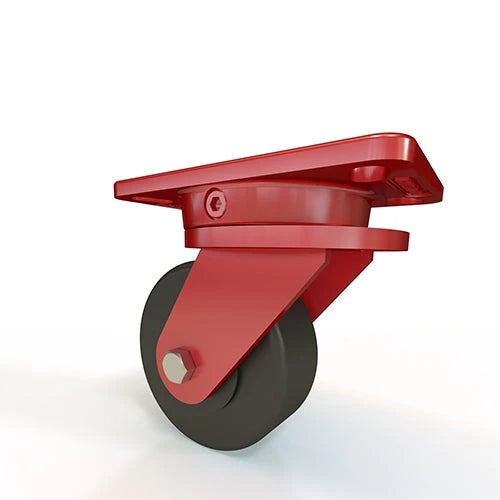 Hamilton Ergo-X2 Swivel Caster S-ERGO-5NYB - 5" x 2" Nylast High Performance Cast Nylon Wheel with 1/2" Precision Bearings - High-Durability Mobility Solution CasterHQ