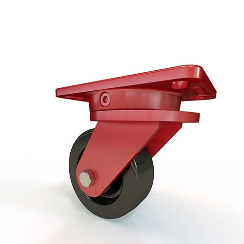 Hamilton Ergo-X2 Swivel Caster S-ERGO-5P - 5" Plastex Phenolic Wheel with 3/4" Roller Bearing for Advanced Mobility CasterHQ