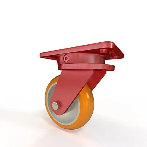 Hamilton Ergo-X2 Swivel Caster 6x2" - Ergo-Tech on Aluminum, Sealed Precision Ball Bearings - Industrial & Ergonomic CasterHQ