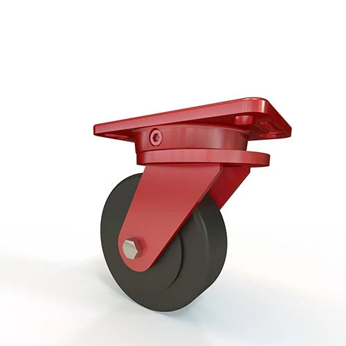 Hamilton Ergo-X2 Swivel Caster | S-ERGO-6NYB | 6"x2" Nylast Nylon Wheel | 1/2" Precision Bearings | Industrial Mobility Solution CasterHQ