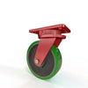 Hamilton Ergo-X2 Swivel Caster S-ERGO-8DB - 8"x2" Duralast Polyurethane Wheel - 1/2" Precision Bearings CasterHQ