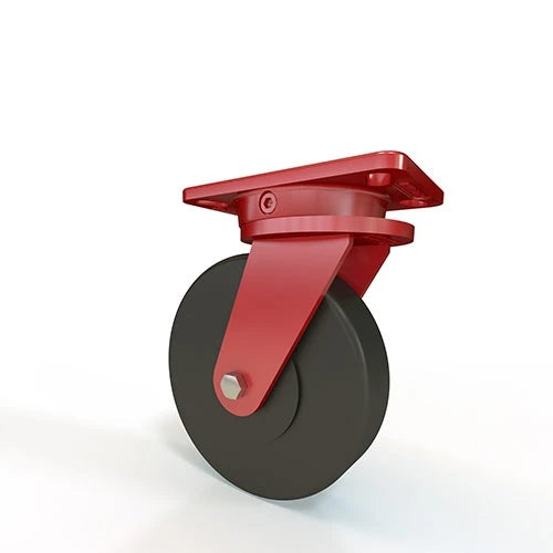 Hamilton Ergo-X2 S-ERGO-8NYB - 8"x2" Nylast Cast Nylon Swivel Caster with 1/2" Precision Ball Bearings CasterHQ