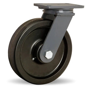 Hamilton S-ES-10PH 10" x 2 1/2" Phenolic Swivel Caster – 2400 lb