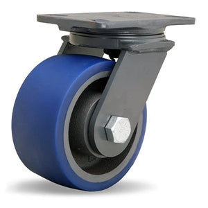 Hamilton S-ES-63SPB 6" x 3" Ergo-Glide Swivel Caster – 1800 lb