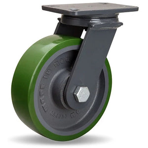 Hamilton S-ES-8DB 8" x 2 1/2" Duralast Swivel Caster – 2000 lb