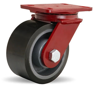 Hamilton S-FM-63DB70 6" x 3" Duralast XC Swivel Caster – 2200 lb