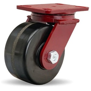 Hamilton S-FM-63PH 6" x 3" Phenolic Swivel Caster – 2000 lb