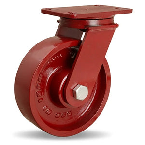 Hamilton S-FM-8MH 8" x 2 1/2" Metal Swivel Caster – 2200 lb