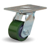 S-GS-3D Hamilton General Service Swivel Caster - 3 1/4" x 2" Duralast Polyurethane Wheel with 3/4" Roller Bearing Hamilton