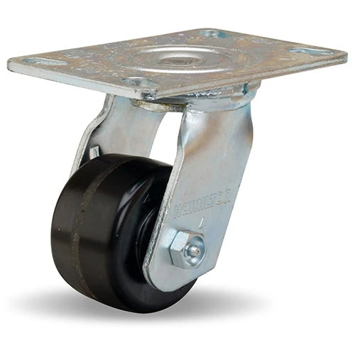Hamilton S-GS-3P General Service Swivel Caster - 3 1/4" x 2" Plastex Phenolic Wheel with 3/4" Roller Bearing Hamilton