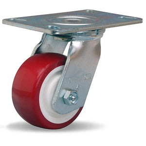 Hamilton S-GS-4NF 4" x 2" Poly-Tech Swivel Caster – 1250 lb