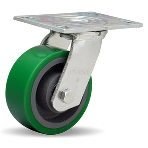 Hamilton S-GS-5DB 5" x 2" Duralast Polyurethane Swivel Caster – 1250 lb