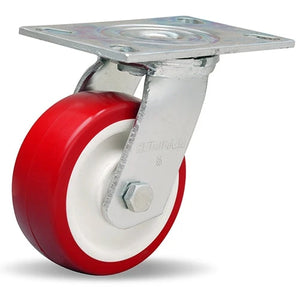 Hamilton S-GS-5NF 5" x 2" Polyurethane Swivel Caster – 1250 lb